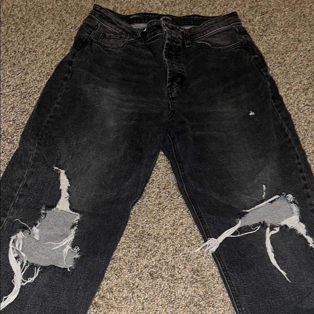 Wild Fable Men's Black Ripped Skinny Jeans
